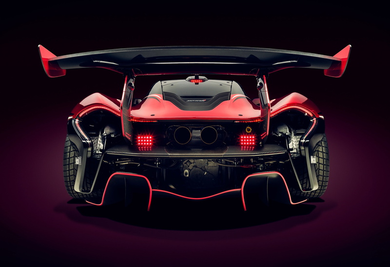 2K, McLaren, Rear View, McLaren P1 GTR