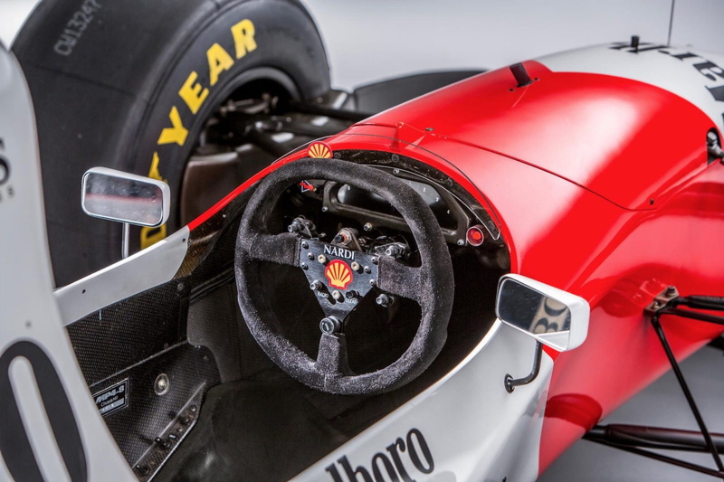 vehicle, f-1, race, 1993, car, racing, auto, automobile, mclaren, formula, 720P, mp4-8