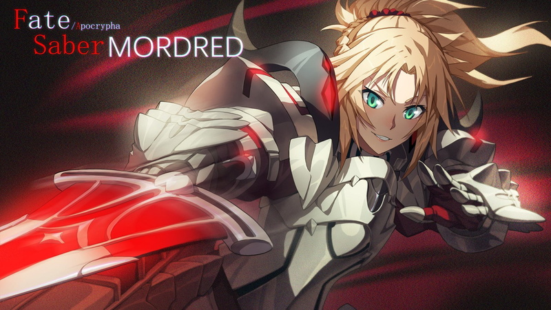 Fate/Apocrypha, Fate Series, 1080P, Saber of Red (Fate/Apocrypha), Mordred (Fate/Apocrypha)