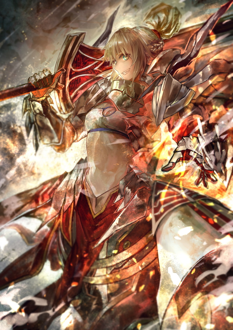 1080P, abstract, indoors, Mordred (Fate/Apocrypha), adult, digital composite, one person, water, creativity, glass - material, Fate Series, Fate/Grand Order