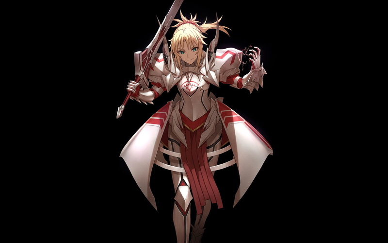 studio shot, cut out, young women, hair, standing, 1080P, Fate Series, front view, copy space, representation, three quarter length, arts culture and entertainment