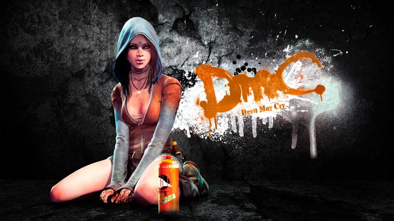 can, hd, video games, graffiti, hoodie, devil, 1080P, cry, capcom, may, spray