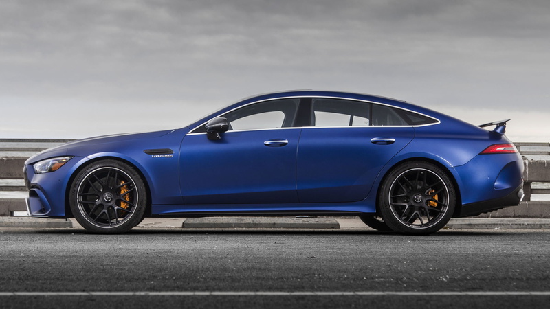 Grand Tourer, Mercedes-AMG GT 63 S, Luxury Car, 1080P, Blue Car, Mercedes-Benz, Car