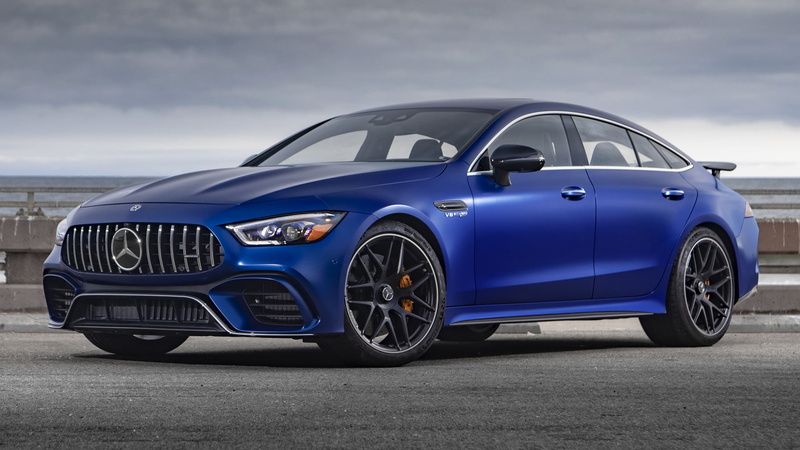 Luxury Car, Grand Tourer, Car, Mercedes-AMG GT 63 S, Mercedes-Benz, Blue Car, 1080P