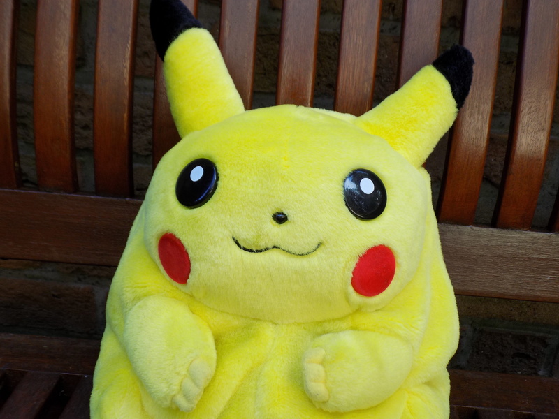 animal, mammal, toy, yellow, art and craft, pokemon, wood - material, no people, fictitious, anime, animal representation, pikachu, creativity, representation