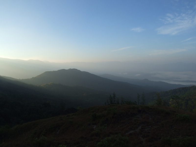 mood, plant, nature, rising sun, scenics - nature, land, mountain range, beautiful, no people, mountains, peaceful, copy space, sahyadri, building night