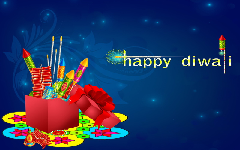 background, happy, diwali, 1080P, hd, desktop, mobile, tablet, phones, colorful, pc, blue, crackers