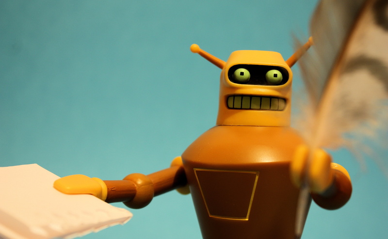 focus on foreground, calculon, orange color, blue background, brown, close-up, s, figure, futurama, colored background, figurine, representation, blue