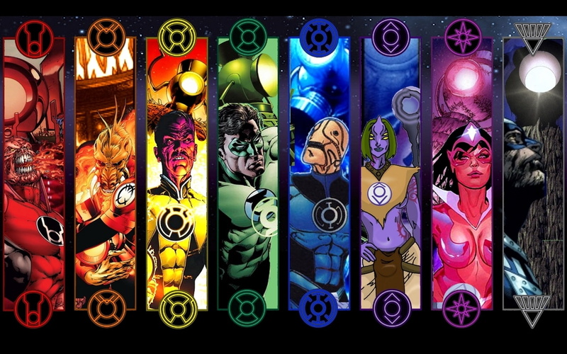 lantern, comics, agent, corps, orange, red, hd, 720P, art, spectrum, blue, stars, space, green, sinestro, atrocitus, DC comics, dc, lanter, green lantern
