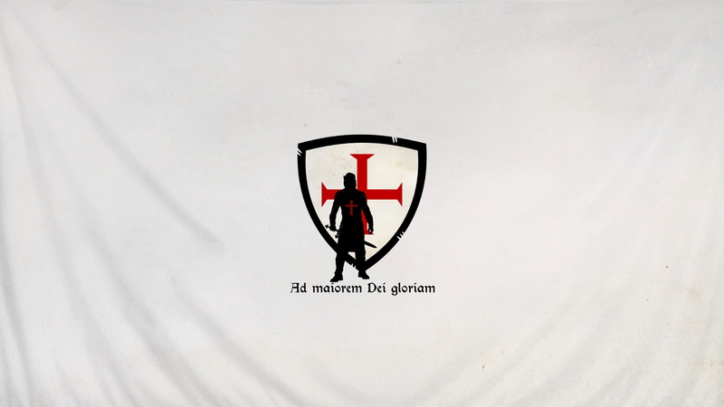 religion, Templar, Latin, white, 1080P, flag, knight