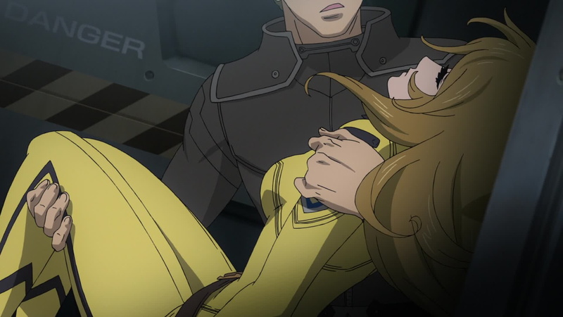 1080P, day, modern, low angle view, wall - building feature, yellow, leisure activity, Mori Yuki, no people, anime girls, creativity, indoors, Space Battleship Yamato 2199