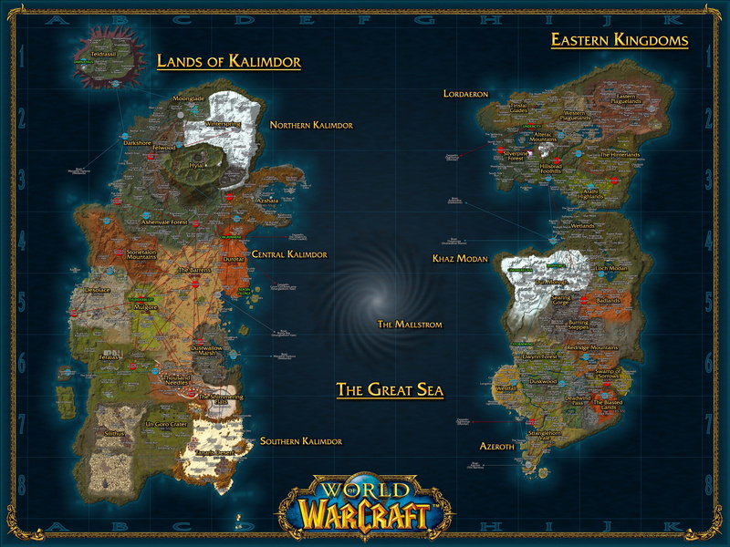 8K, maps, world of warcraft, hd, x, video, warcraft, world, art, games