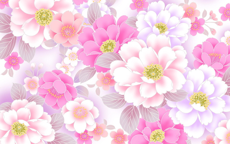 1080P, bunch of flowers, pink, elegance, plant, botany, blossom, flowering plant, multi Colored, purple, decoration, nature, seamless, wedding