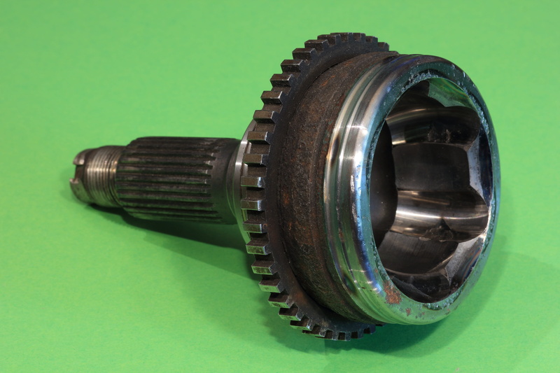 drivetrain, car, damaged, housing, automotive, cv, shiny, colored background, no people, man made, coupling, constant, broken, man made object, black color
