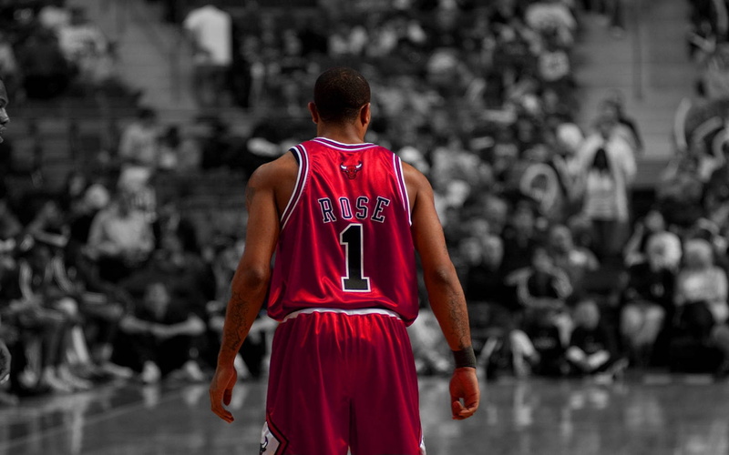 sports, chicago, NBA, bulls, 720P, x, derrick, rose, hd, art, basketball
