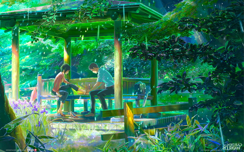 lifestyles, real people, nature, tree, adult, the garden of words rain makoto shinkai, outdoors, growth, standing, mid adult men, occupation, day, green color