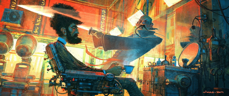 no people, scissors, male likeness, fu manchu, day, Afro, creativity, the past, art and craft, history, 1080P, architecture, representation, sword, travel destinations