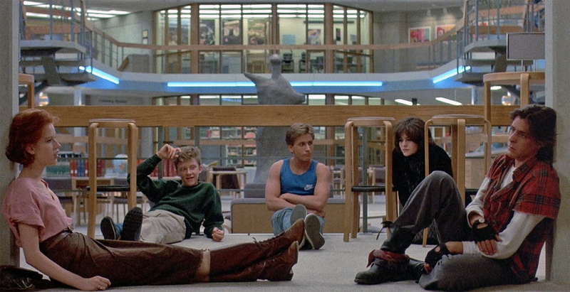 Allison Reynolds, Anthony Michael Hall, John Bender, Movie, Ally Sheedy, Emilio Estevez, The Breakfast Club, Judd Nelson, Andrew Clarke, Molly Ringwald