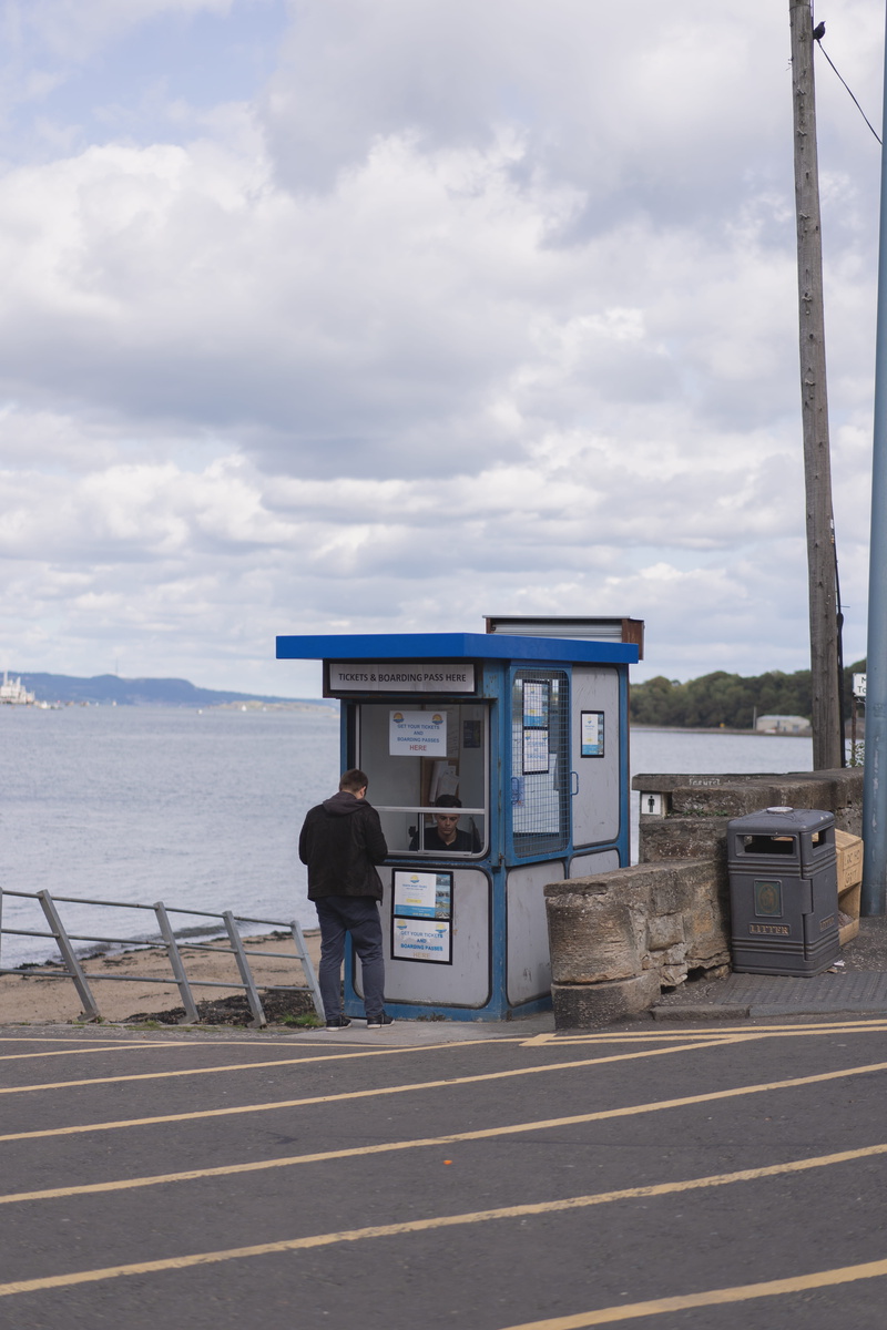 cloud - sky, mode of transportation, summer, sales, fife, telephone, boarding, nature, ticket booth, sky, window, united kingdom, queensferry, ride, one person