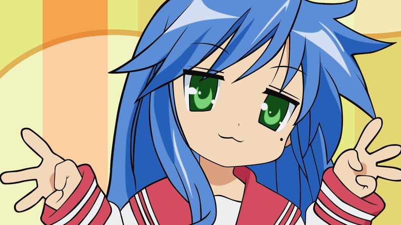 cartoon, day, representation, green color, hand, men, one person, blue, graffiti, creativity, anime girls, communication, Lucky Star, close-up, emotion