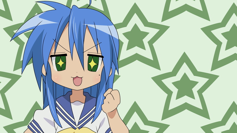 Lucky Star, 1080P, anime girls, anime