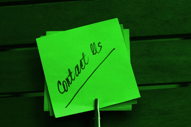note, handwriting, contact us, mail, note - message, positive emotion, internet, call us, green color, paper, high angle view, information, message, close-up