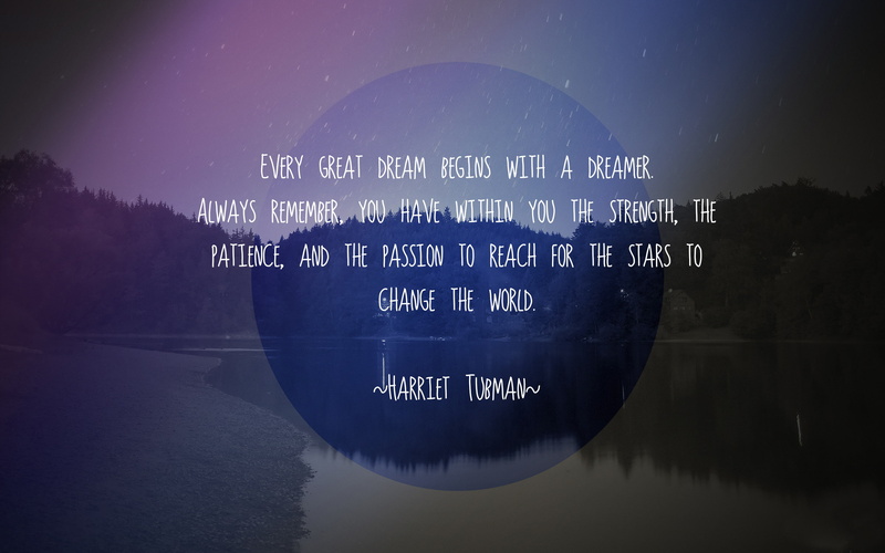 2880x1800, harriet tubman, 2K, quotes worded, change, Quotes, dream