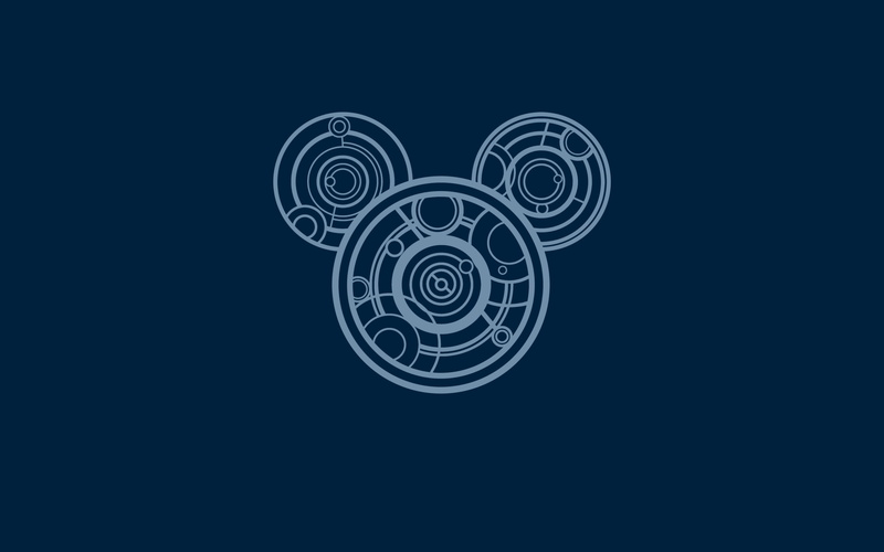 mickey, mouse, studio shot, spinning, no people, metal, illustration, blue background, 2K, striped, technology, abstract, creativity, design, blue, black background