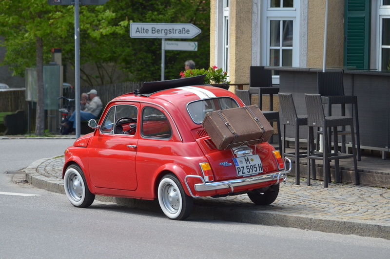 classic, fiat 500, car, fiat500, vehicle, city, automotive, mode of transportation, architecture, nostalgic, transportation, pkw, built structure, outdoors