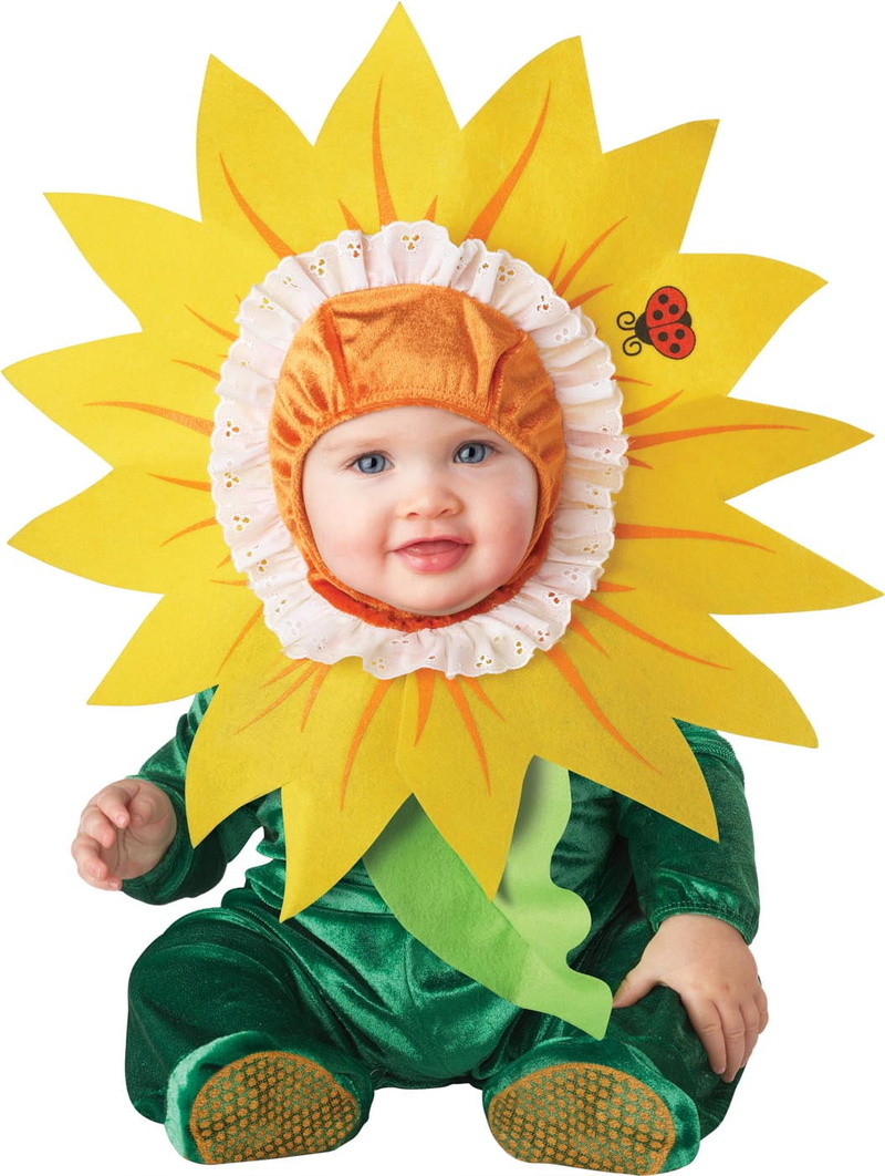 720P, looking at camera, innocence, clothing, portrait, cute, people, studio shot, costume, body part, cheerful, child, smiley face, s, sunflower, childhood