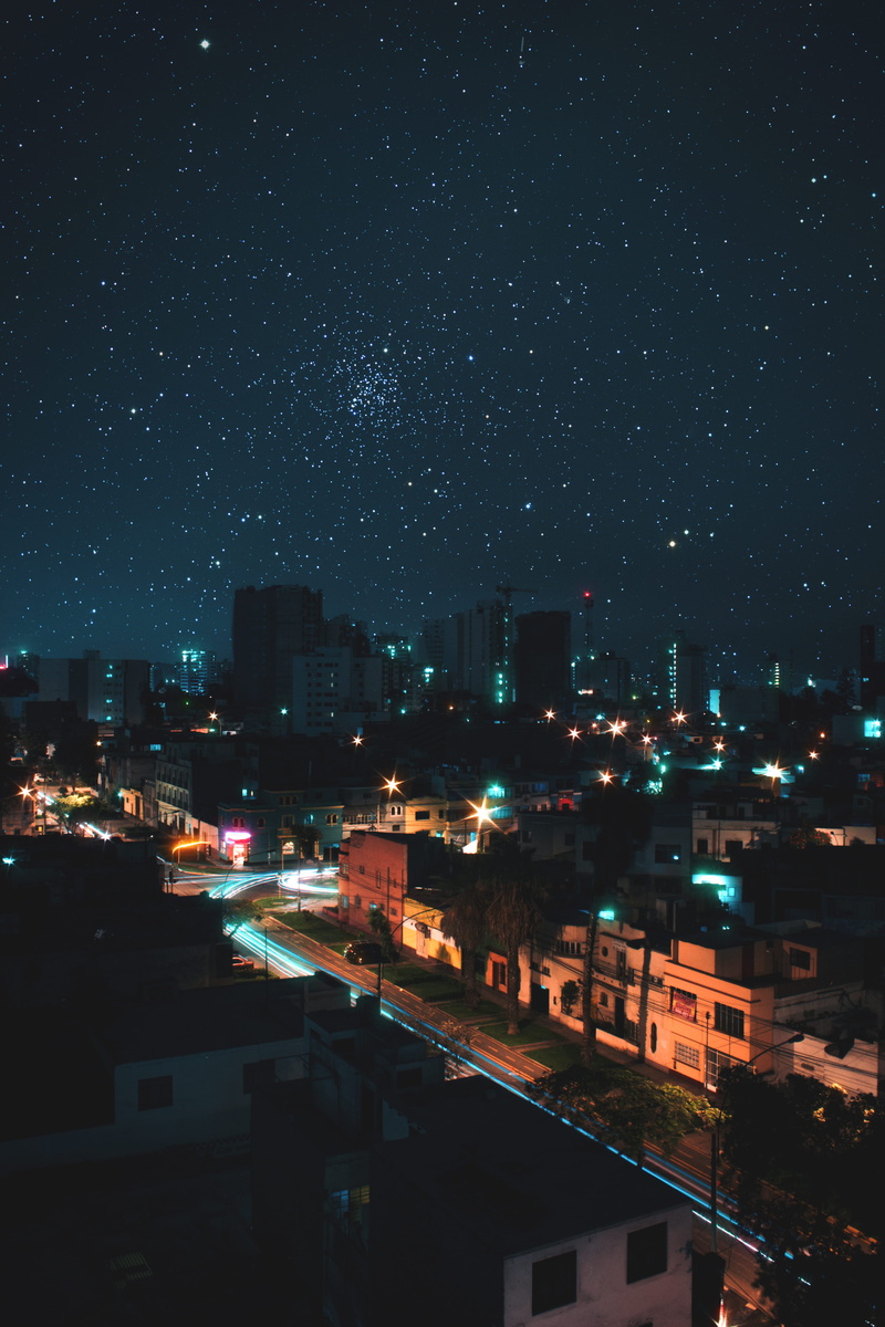 wallpaperhd, architecture, galaxy, building exterior, canon, 5K, urbanphoto, edition, canonperu, nature, lights, unsplash, illuminated, no people, sky