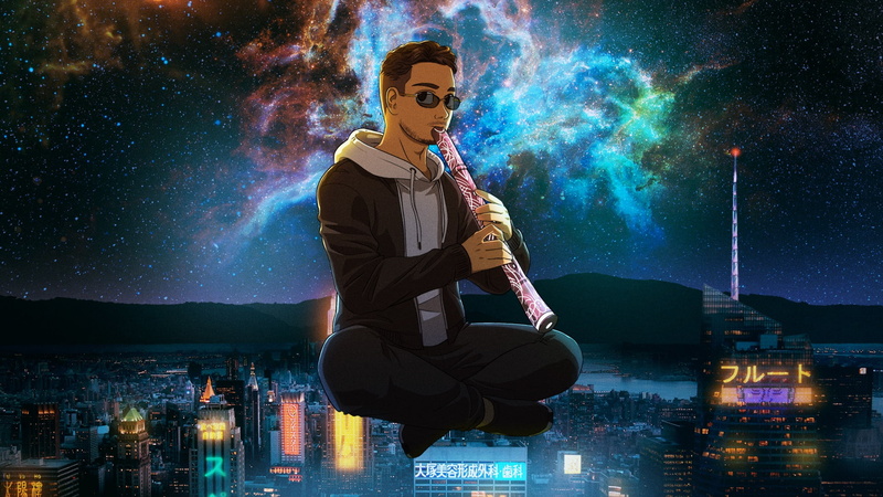 Music, Julian Calor, 1080P, Monstercat, Space Flute, Cover