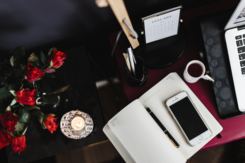 home office, high angle view, workspace, day, still life, text, technology, indoor, communication, female, workplace, pen, home, wireless technology, portable information device