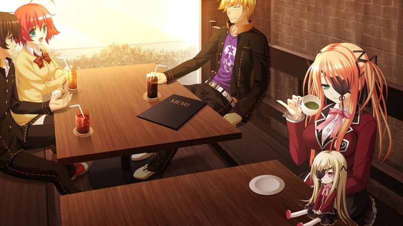 1080P, manga, anime girls, anime boys, Shinigami no Testament