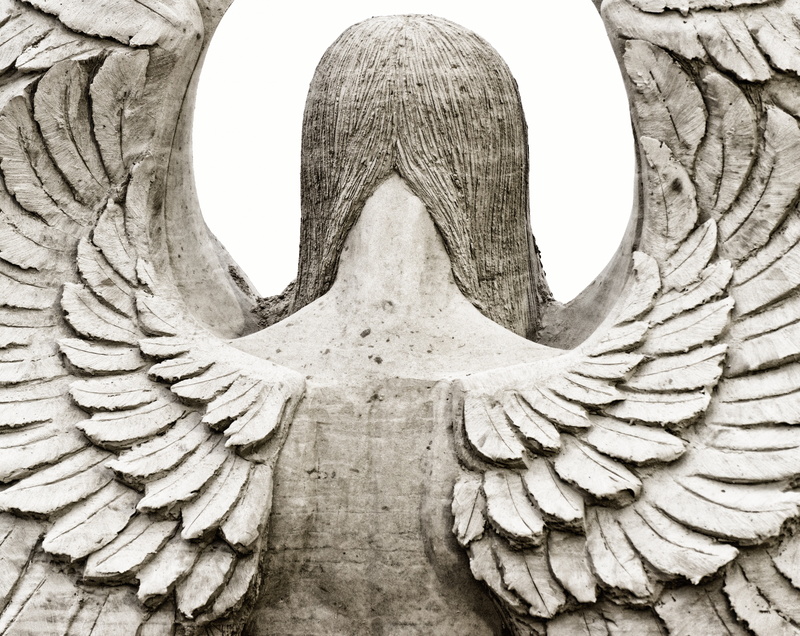 close-up, unitedstates, stone material, outdoors, creativity, statue, human representation, Wings, Angel, nature, crescentbeach, concrete, reverebeach
