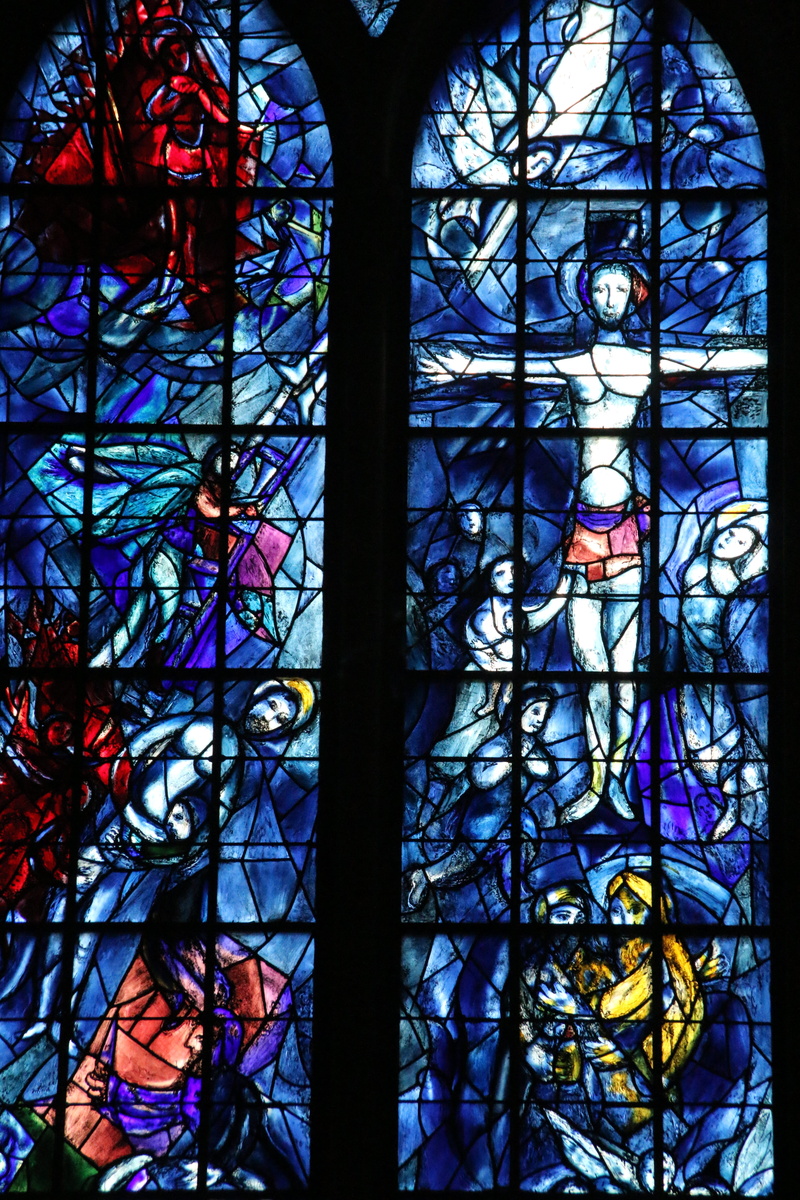Christian, Chagall, cathedral, built structure, architecture, creativity, landmark, europe, stained-glass, pattern, coloured, stained glass, building, spirituality