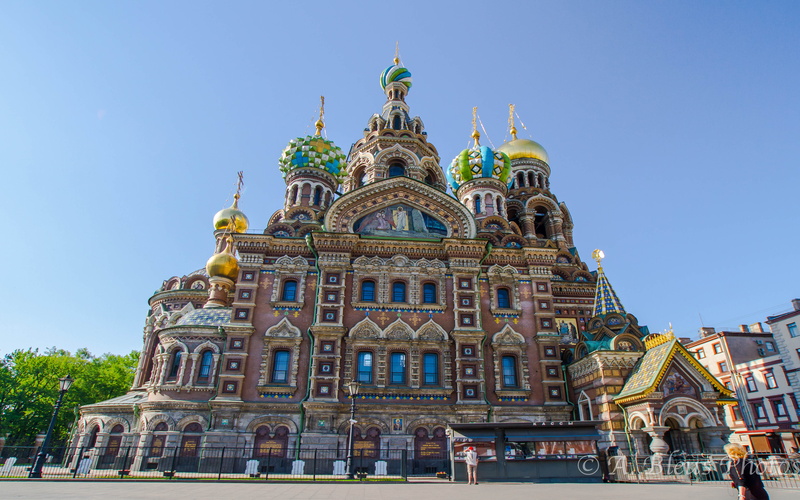 built structure, history, building, building exterior, st, travel, nature, place of worship, blood, sky, petersburg, ornate, incidental people, spilled