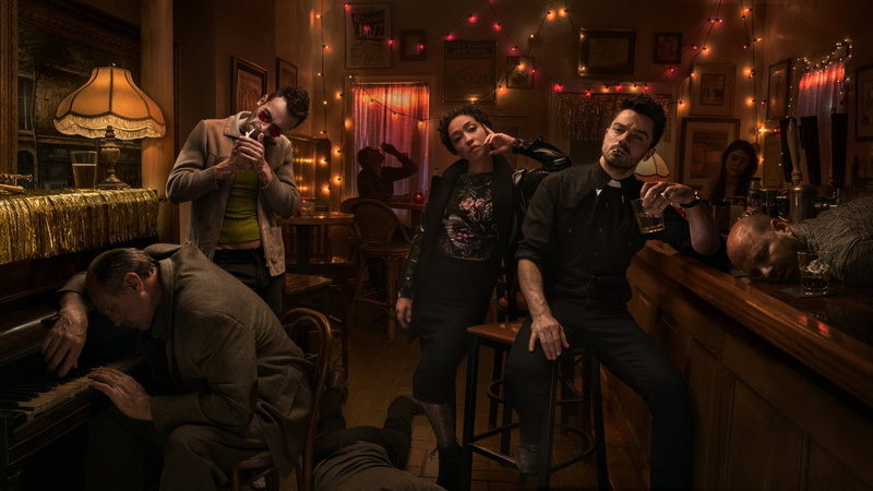 Preacher, Dominic Cooper, TV Show, Tulip OHare, Joseph Gilgun, Jesse Custer, 1080P, Ruth Negga, Cassidy (Preacher)