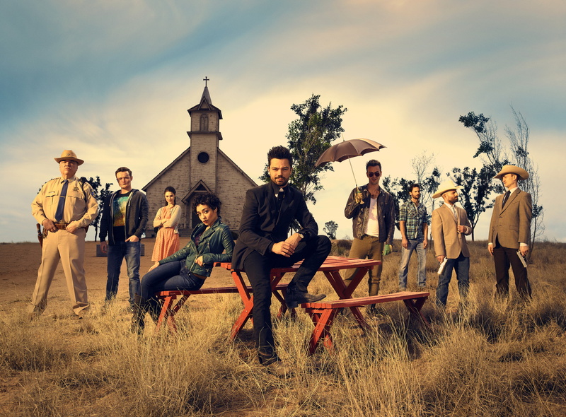 Ruth Negga, 4K, William Earl Brown, Preacher, Lucy Ursula Griffiths, Joseph Gilgun, Dominic Cooper, TV Show, Jesse Custer