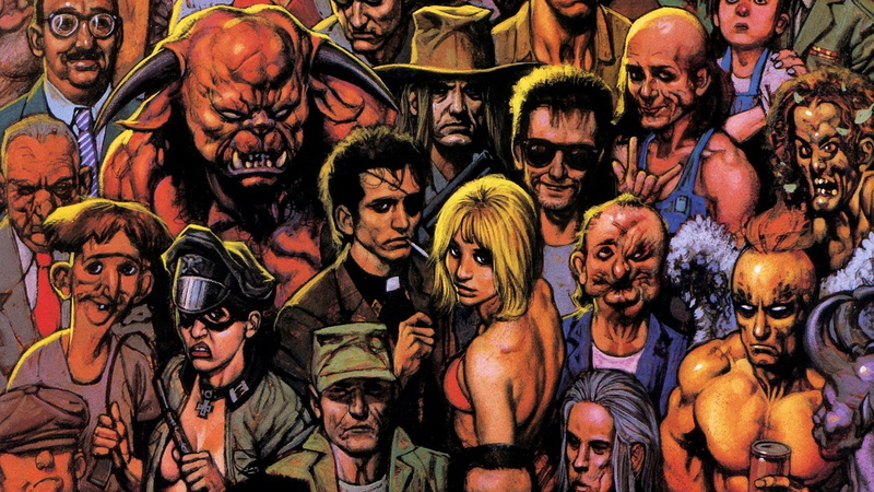 2K, preacher, dark, monster, comics, vertigo