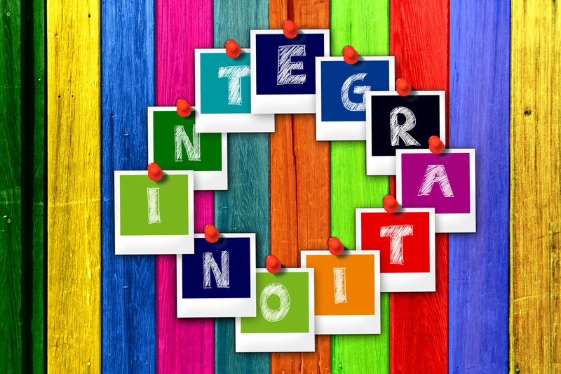 fit, board, escape, wall - building feature, Integration, western script, red, believe, multi colored, integrate, piecing together, craft, font, Letters
