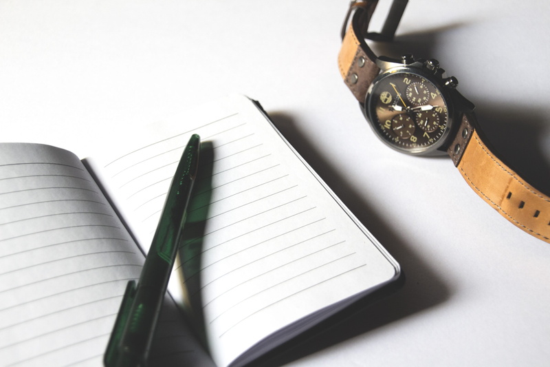 time, white background, checklist, paper, diary, empty, work, blank, business, still life, page, notebook, no people, note pad, table, indoors, close-up