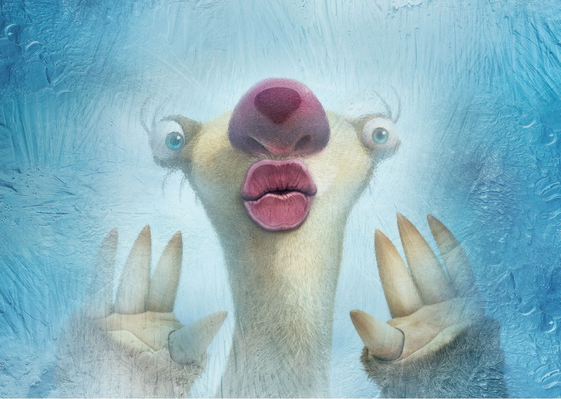 4K, Ice Age 5, portrait, mouth open, 4K, representation, Sid, indoors, animal mouth, animal wildlife, front view, animal nose, no people, Ice Age Collision Course