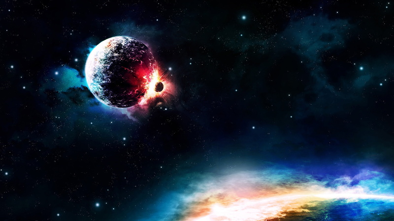 2K, Light, Planets, Collision, Colors