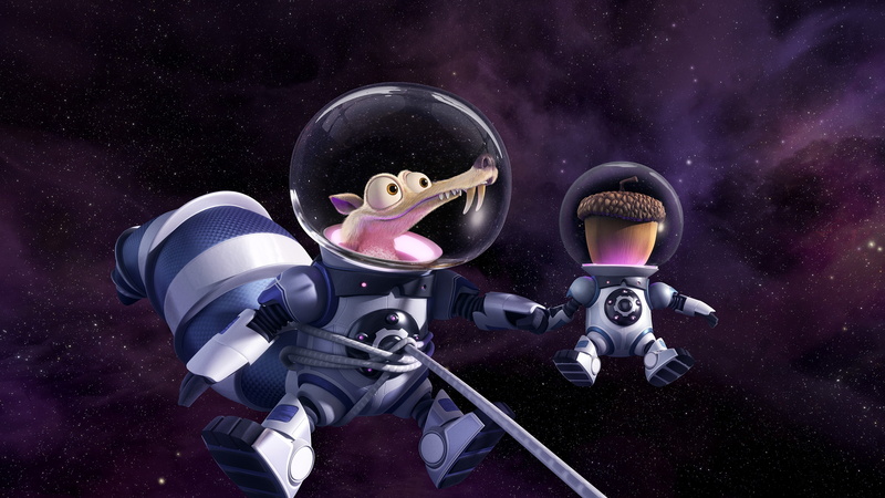 best animations of 2016, astronaut, scrat, age, space, suit, squirrel, ice, 5K, Ice Age 5: Collision Course, wearing