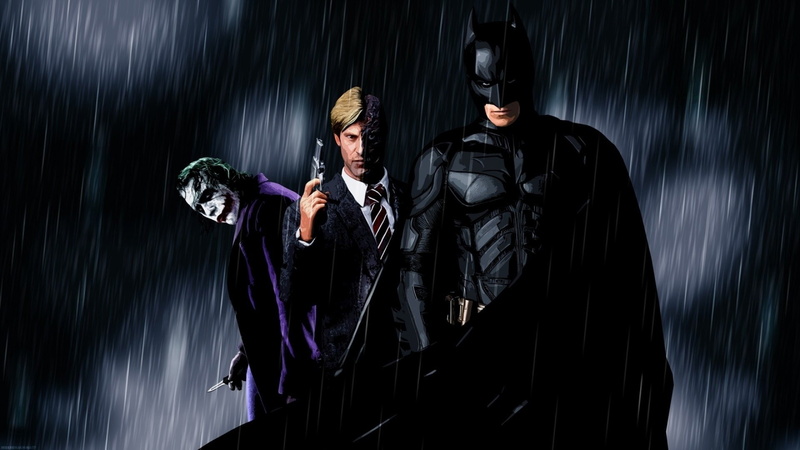 Batman, Joker, Harvey Dent, Two-Face, 1080P
