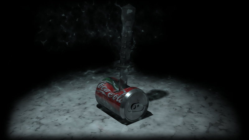 security, coca, close-up, 1080P, social issues, text, single object, cola, western script, safety, indoors, 3D, still life, smoke, key, no people, communication