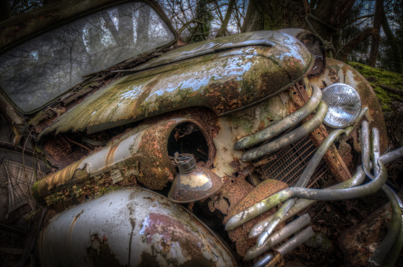 old, wreck, decline, day, aged, run-down, architecture, obsolete, rustic, junk, auto, outdoors, no people, close-up, tree, history, plant, rusty, classic