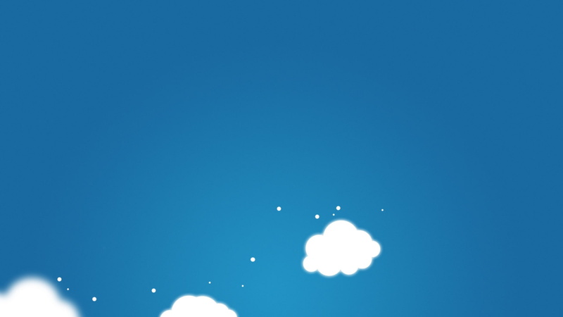 clouds, background, blue, 1080P, cartoon, minimal