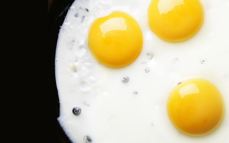 preparation, food And Drink, egg, sunny side up, white color, indoors, meal, cholesterol, egg Yolk, healthy Eating, 2K, food, directly above, ingredient
